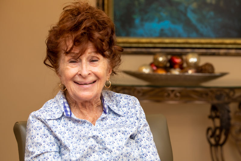 dental patient smiling